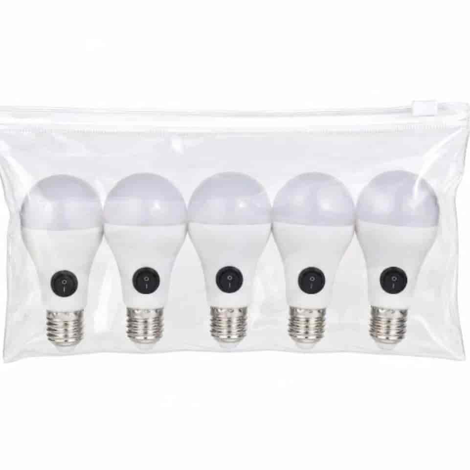 5 adet 12 volt 3 watt güneş lambası paketi