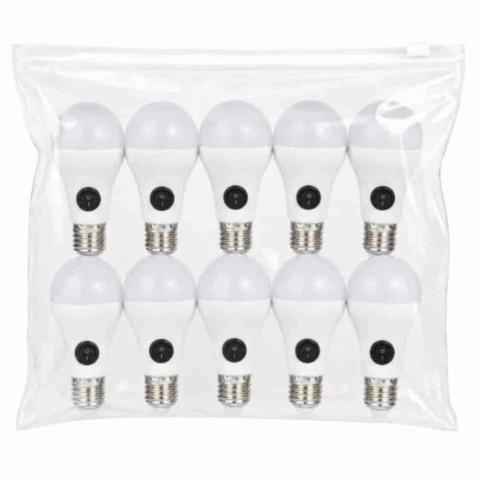 10 adet 12 volt 3 watt güneş lambası paketi